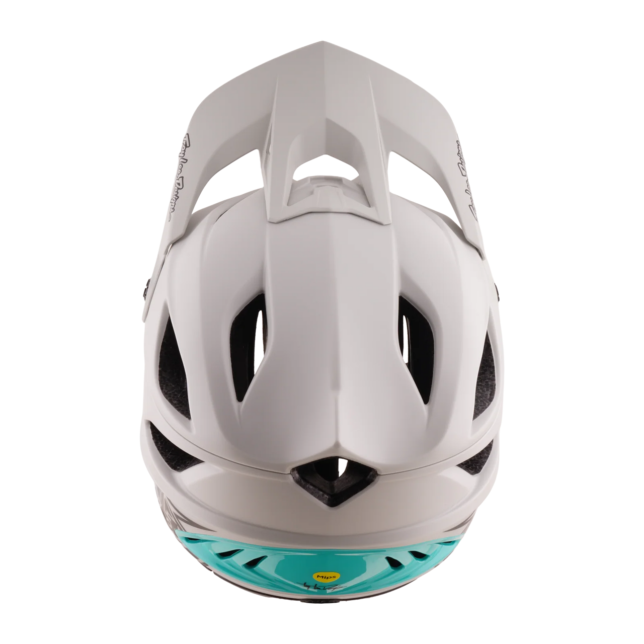 CASCO TROY LEE DESIGNS STAGE STUNT DRONE WHITE SOPRA