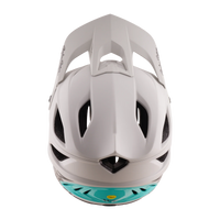 CASCO TROY LEE DESIGNS STAGE STUNT DRONE WHITE SOPRA