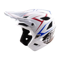 CASCO TROY LEE DESIGNS STAGE STUNT PINSTRIPE WHITE