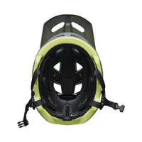 CASCO FOX SPEEDFRAME HELMET 5050 PEAR YELLOW INTERNO