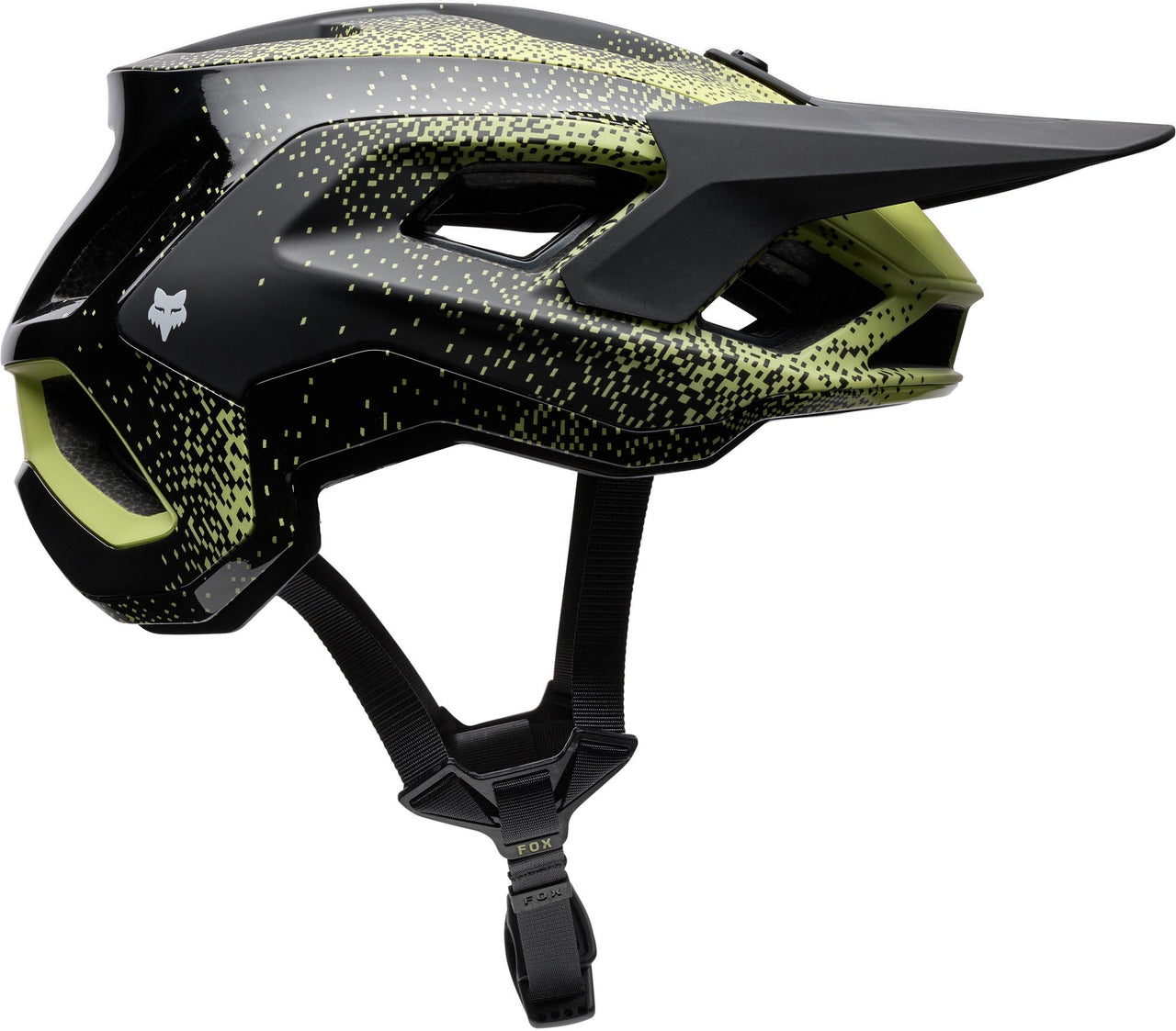 CASCO FOX SPEEDFRAME RS AURA LIME PROFILO