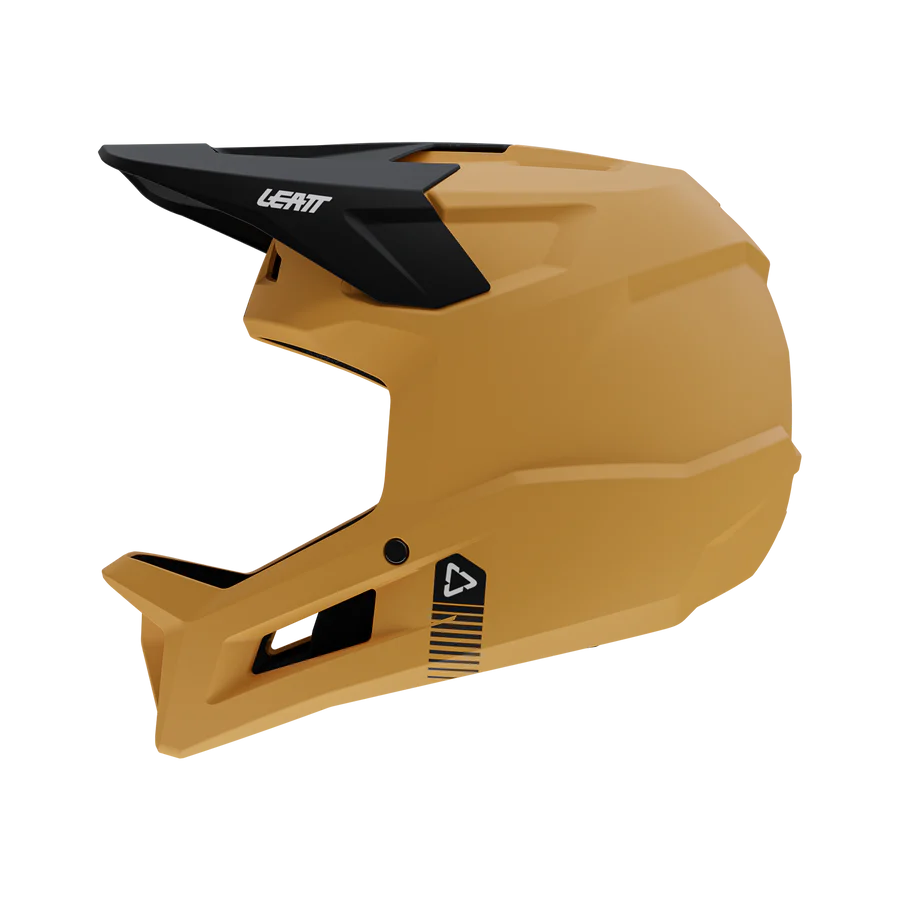 CASCO LEATT GRAVITY 1.0 JUNIOR V25 BROWN PROFILO