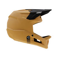 CASCO LEATT GRAVITY 1.0 JUNIOR V25 BROWN PROFILO 2