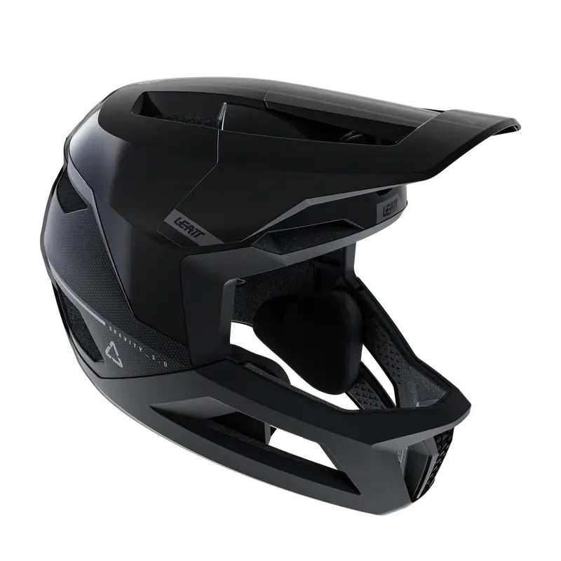 CASCO LEATT MTB GRAVITY 5.0 BLACK