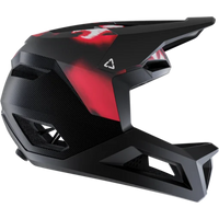CASCO LEATT MTB GRAVITY 5.0 RED PROFILO 2