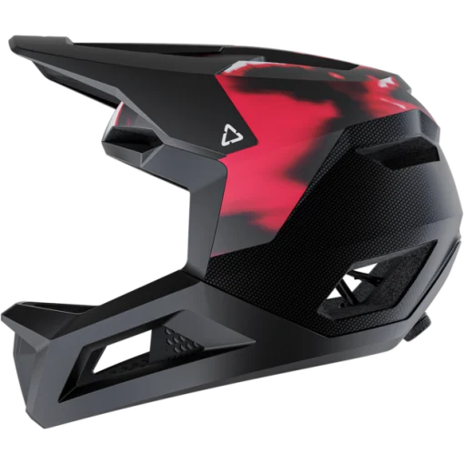 CASCO LEATT MTB GRAVITY 5.0 RED PROFILO