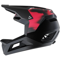 CASCO LEATT MTB GRAVITY 5.0 RED PROFILO