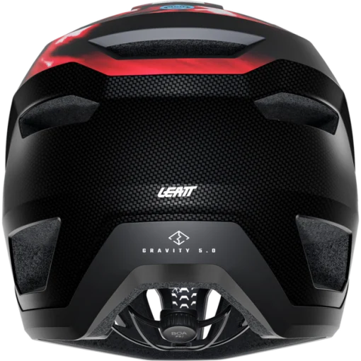 CASCO LEATT MTB GRAVITY 5.0 RED RETRO