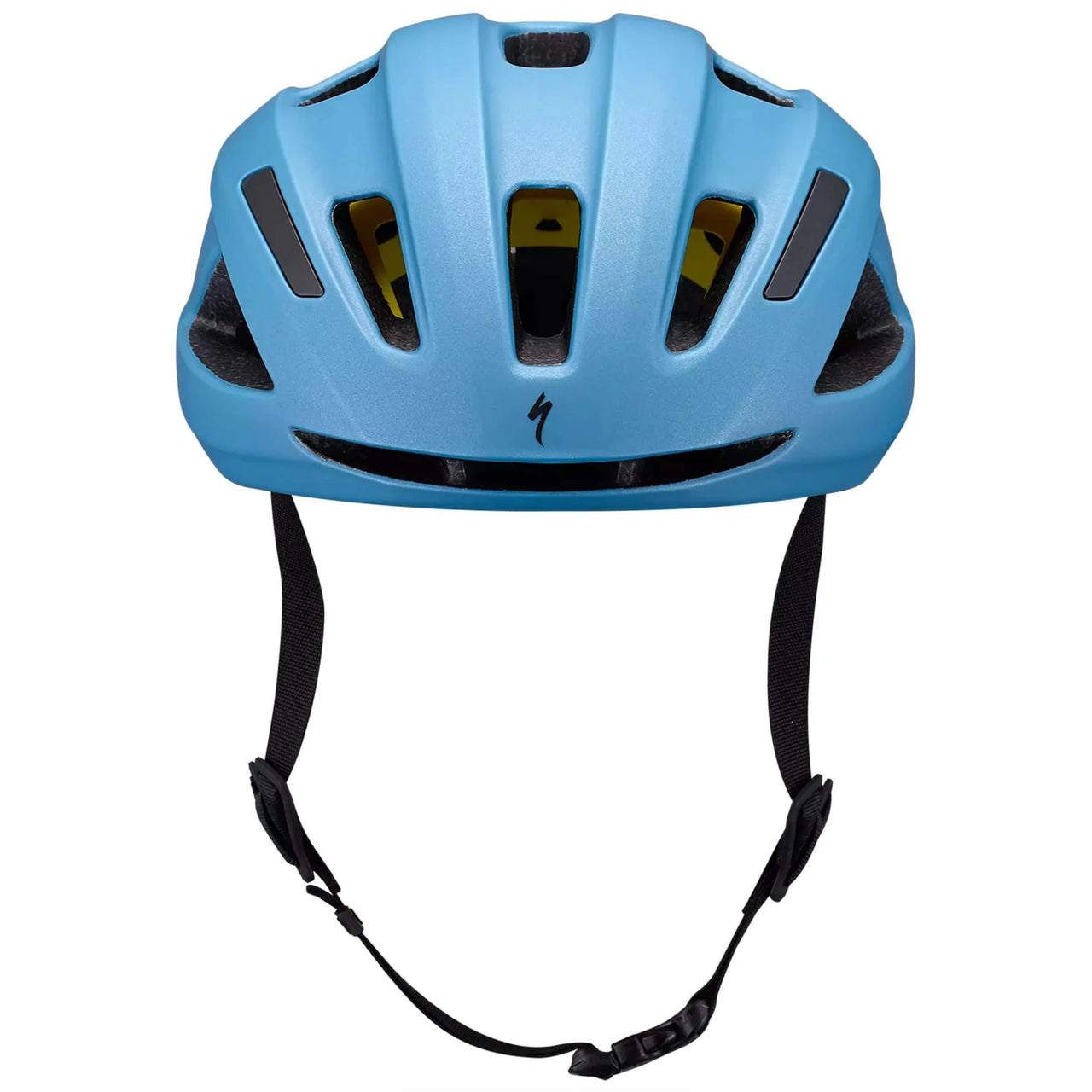 CASCO SPECIALIZED ALIGN II MIPS GREY BLUE FRONTE