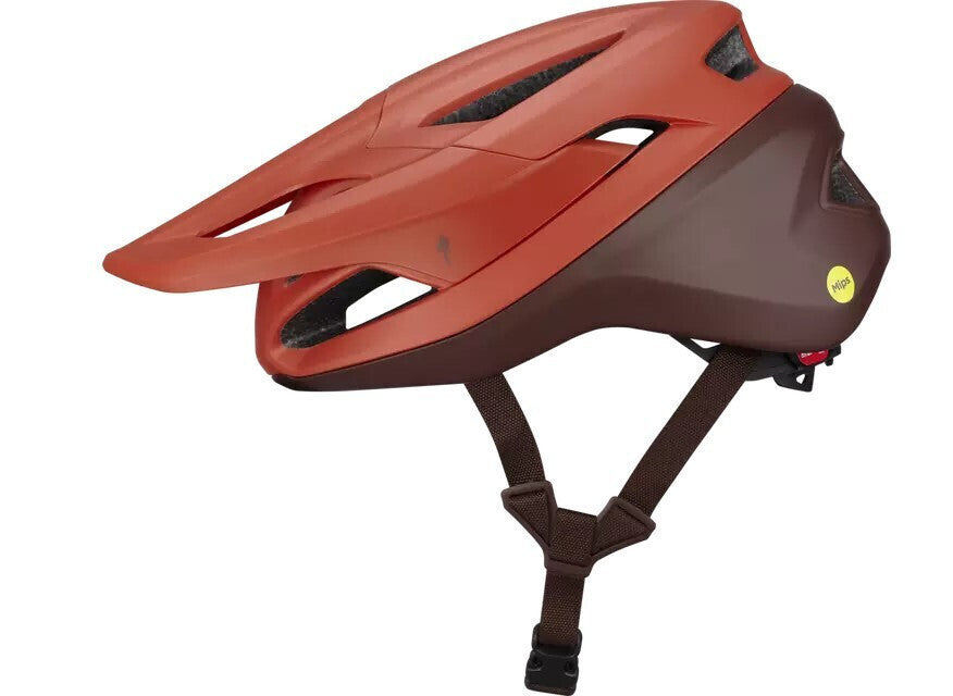 CASCO SPECIALIZED CAMBER MIPS RED PROFILO