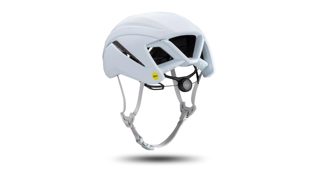 CASCO SPECIALIZED S-WORKS EVADE 4 WHITE RETRO