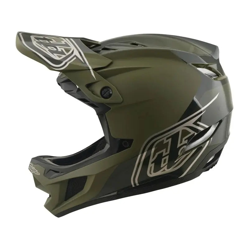 CASQUE TROY LEE DESIGNS D4 POLYACRYLITE SHADOW NOIR