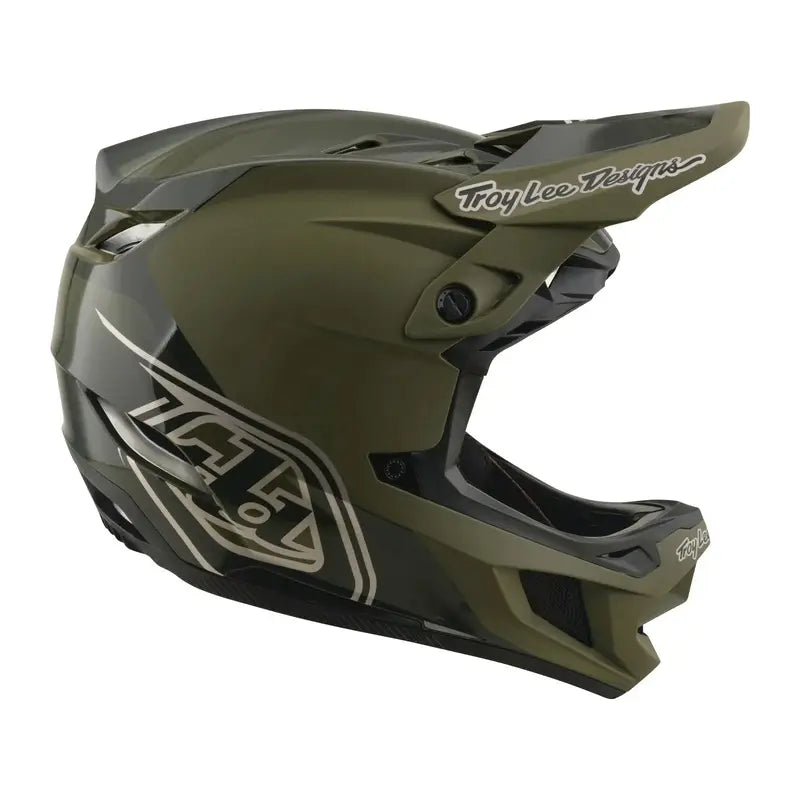 CASQUE TROY LEE DESIGNS D4 POLYACRYLITE SHADOW NOIR