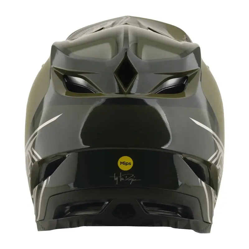 CASQUE TROY LEE DESIGNS D4 POLYACRYLITE SHADOW NOIR