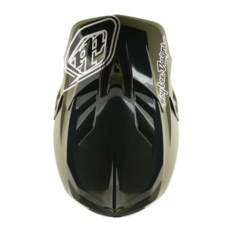 CASQUE TROY LEE DESIGNS D4 POLYACRYLITE SHADOW NOIR