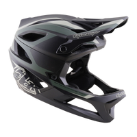 CASCO TROY LEE DESIGNS STAGE 2 HIGH VIZ GREEN PROFILO