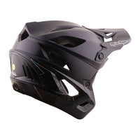 CASCO TROY LEE DESIGNS STAGE STUNT DRONE BLACK PROFILO