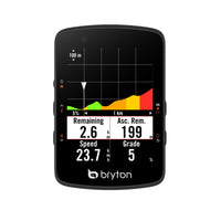CICLOCOMPUTER BRYTON GPS RIDER 550D FASCIA CARDIO E CADENZA DETTAGLIO
