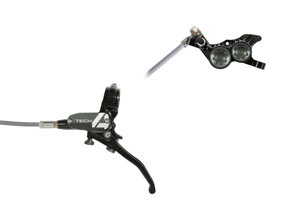 HOPE TECH4 V4 BRAIDED REAR BRAKE