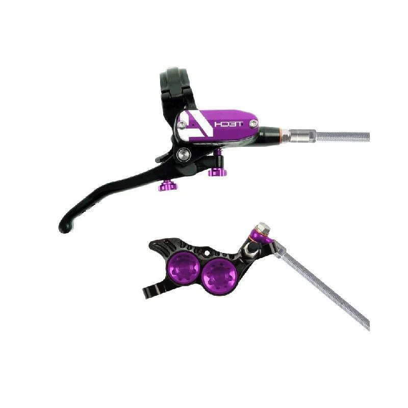HOPE TECH4 V4 BRAIDED REAR BRAKE