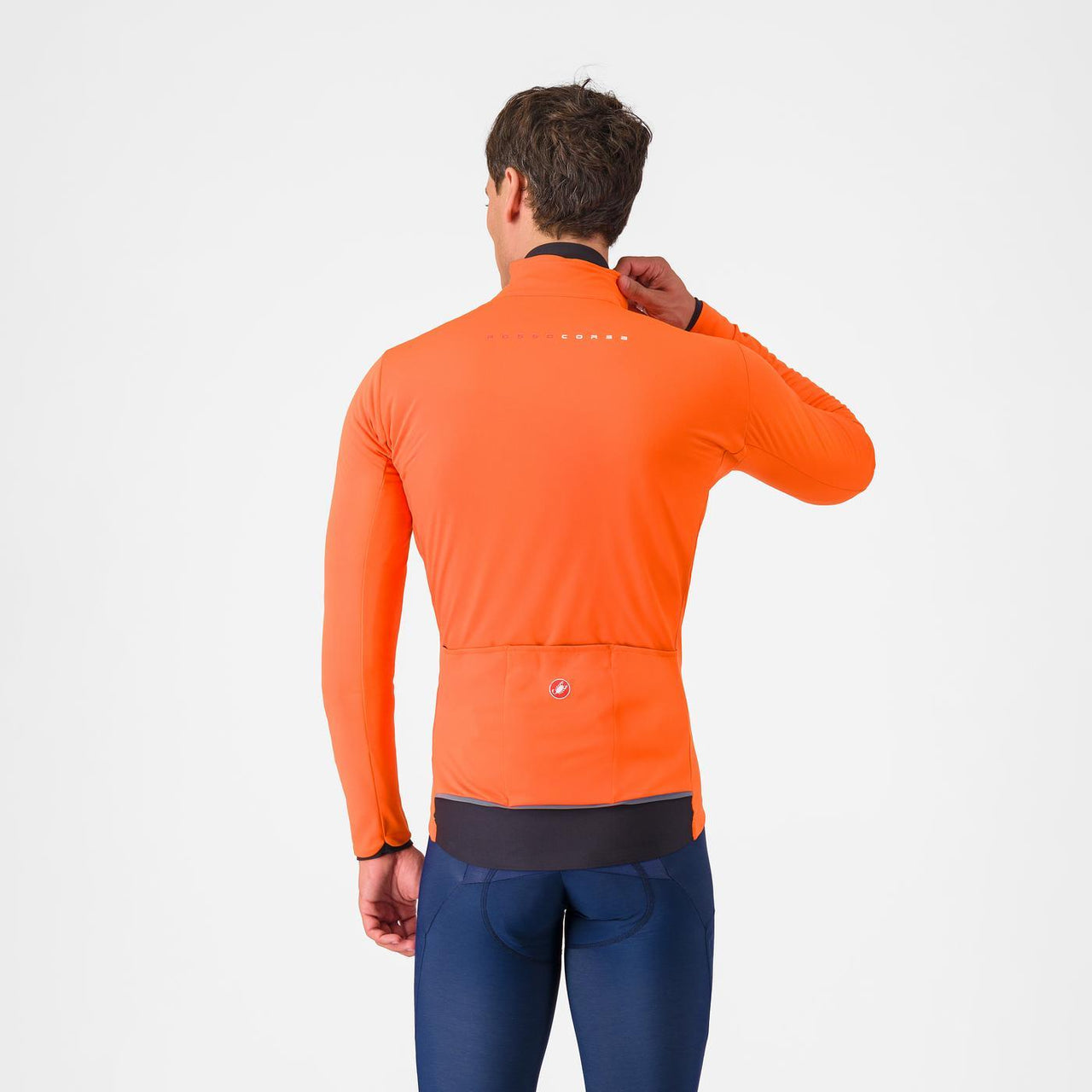 GIACCA CASTELLI ALPHA JACKET 150 ORANGE RETRO