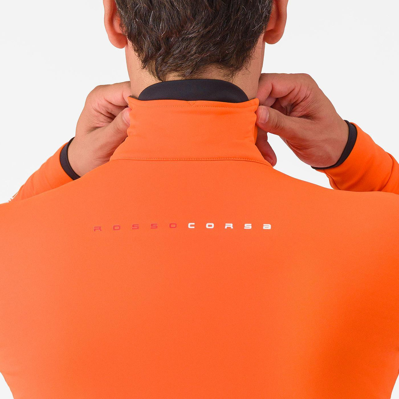 GIACCA CASTELLI ALPHA JACKET 150 ORANGE DETTAGLIO