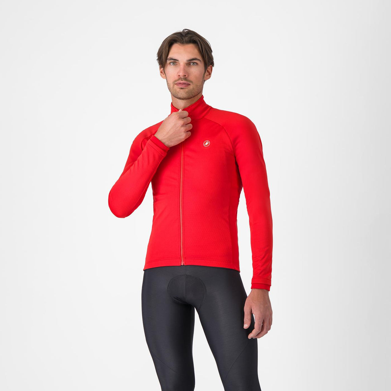 GIACCA CASTELLI COMPETIZIONE JACKET RED