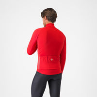 GIACCA CASTELLI COMPETIZIONE JACKET RED RETRO