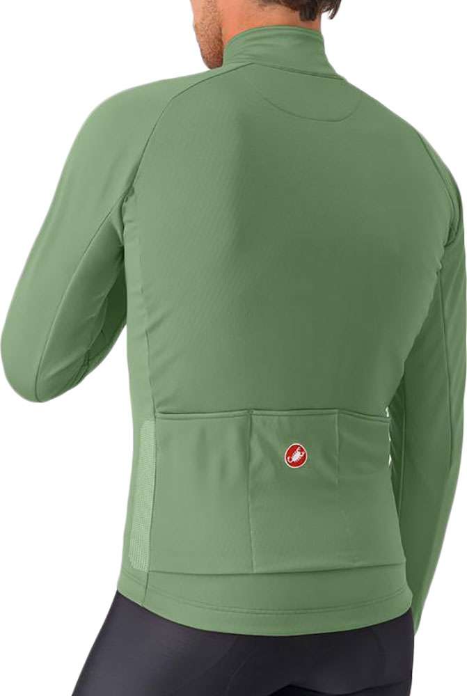 GIACCA CASTELLI COMPETIZIONE JACKET GREEN RETRO