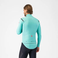 GIACCA CASTELLI PERFETTO ROS 3 JACKET POOL BLUE RETRO