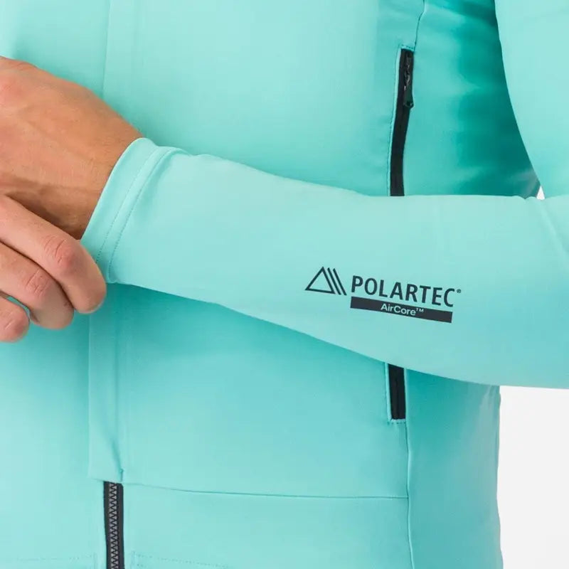 GIACCA CASTELLI PERFETTO ROS 3 JACKET POOL BLUE TESSUTO