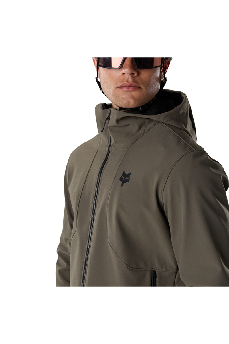 GIACCA FOX RANGER FIRE HOODIE MILITARY LOGO