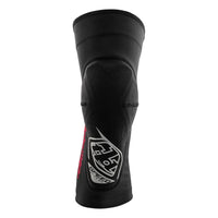 GINOCCHIERE TROY LEE DESIGNS SPEED PRO KNEE SLEEVES SOLID BLACK FRONTE
