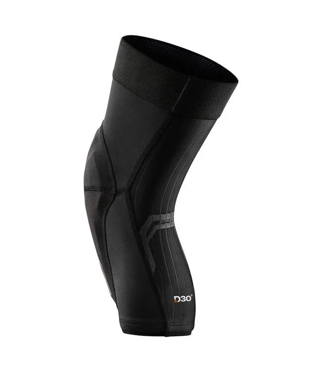 GINOCCHIERE TROY LEE DESIGNS STAGE PRO KNEE GUARDS SOLID BLACK RETRO
