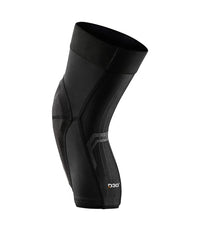 GINOCCHIERE TROY LEE DESIGNS STAGE PRO KNEE GUARDS SOLID BLACK RETRO