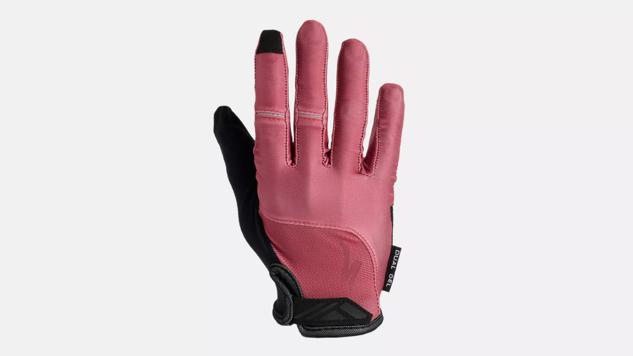 GUANTI SPECIALIZED DONNA A DITA LUNGHE BODY GEOMETRY DUAL GEL
