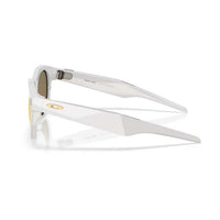 OCCHIALI OAKLEY META HSTN GRIGIO CHIARO LENTE PRIZM RUBY  PROFILO