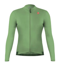 MAGLIA CASTELLI ESPRESSO THERMAL JERSEY GREEN PEPPER