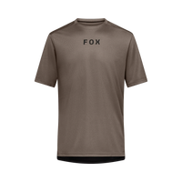 MAGLIA FOX RANGER SS JERSEY WORDMARK NUTMEG FRONTE