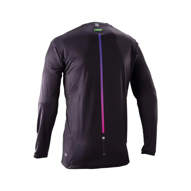 MAGLIA LEATT GRAVITY 4.0 LS JERSEY RACE BLACK RETRO