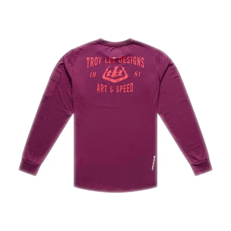 MAGLIA TROY LEE DESIGNS RUCKUS RIDE LS LOCKDOWN RETRO