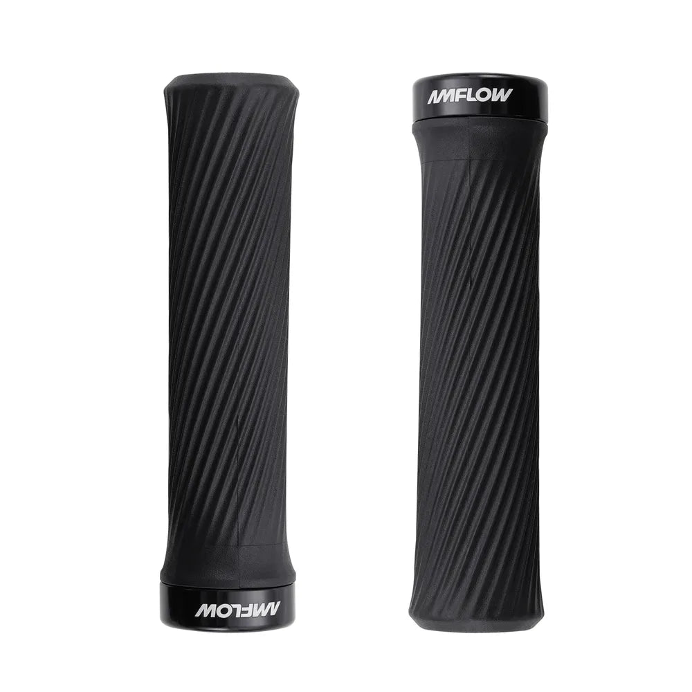 MANOPOLE AMFLOW ENDURO GRIP 2 LOCK-ON HANDLEBAR GRIPS 