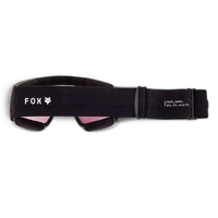 MASCHERA FOX RACING PUREVUE BLACK RED LENS RETRO