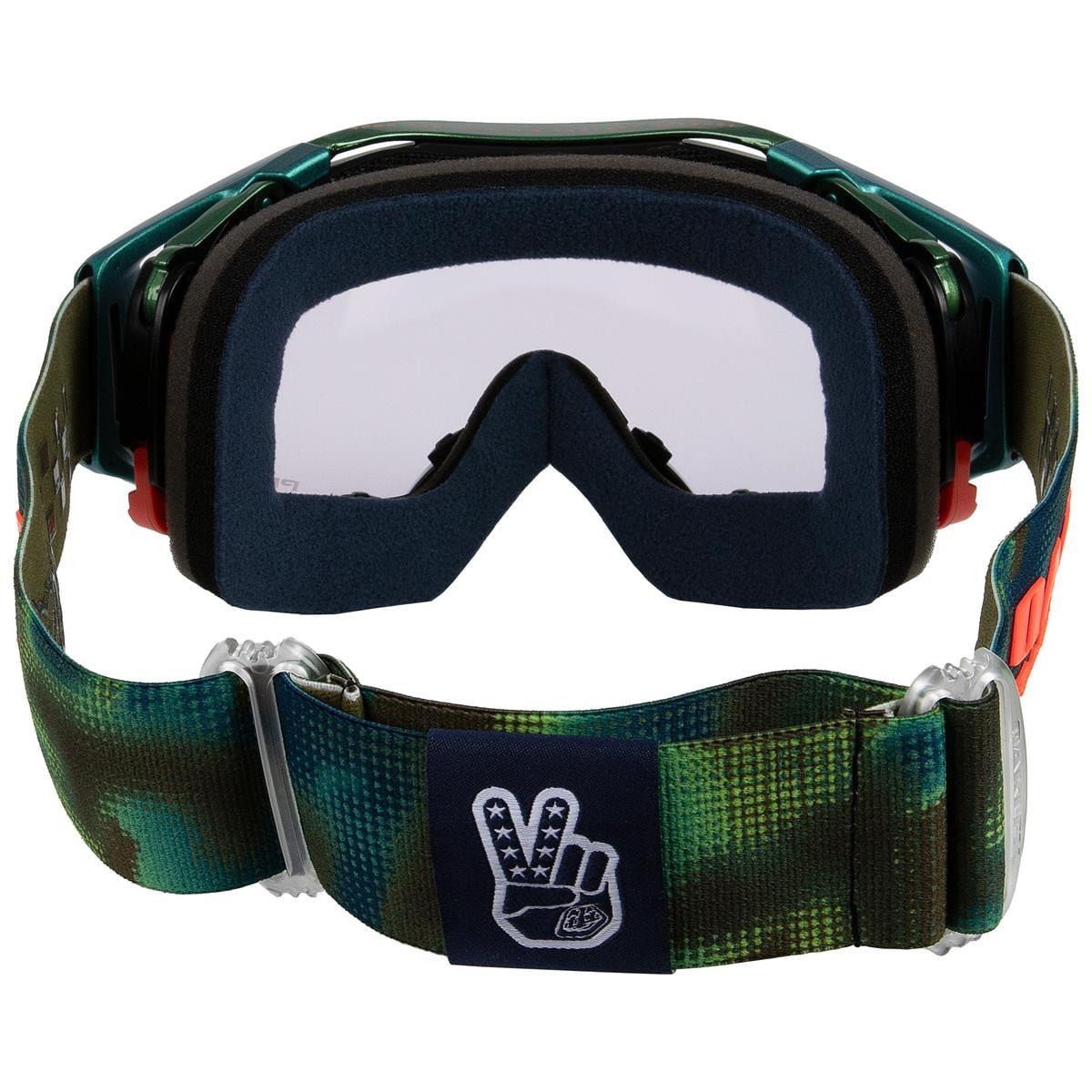 MASCHERA OAKLEY AIRBRAKE MTB TLD PIXEL PRIZM CLEAR RETRO