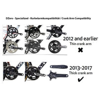 SRAM QUARQ DZERO POWER METER SPIDER VOOR SPECIALIZED