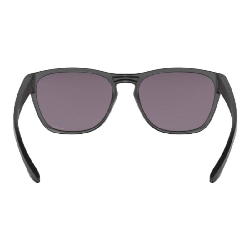 OAKLEY MANORBURN MATTE BLACK PRIZM GREY LENS RETRO