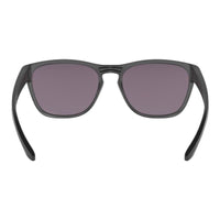 OAKLEY MANORBURN MATTE BLACK PRIZM GREY LENS RETRO