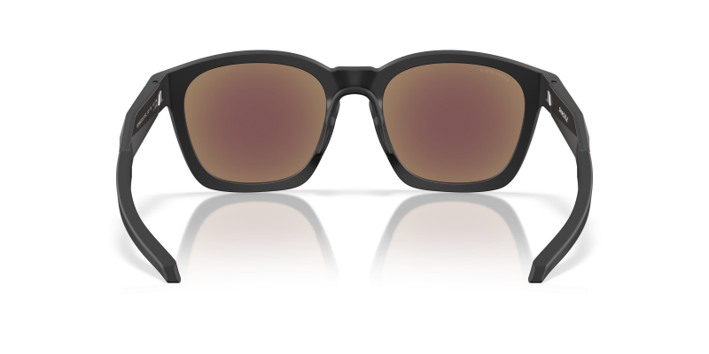 OAKLEY SHACKLE MATTE BLACK PRIZM SAPPHIRE LENS RETRO
