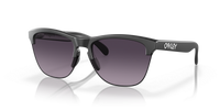 OCCHIALI OAKLEY FROGSKINS LITE MATTE BLACK PRIZM GRAY GRADIENT OO9374-5523 FRONTE