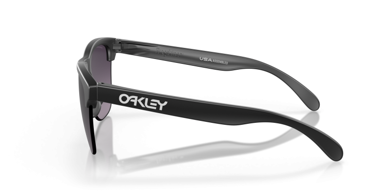 OCCHIALI OAKLEY FROGSKINS LITE MATTE BLACK PRIZM GRAY GRADIENT OO9374-5523 LATO